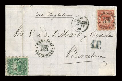 Greatest Costa Rica stamps ever auctioned